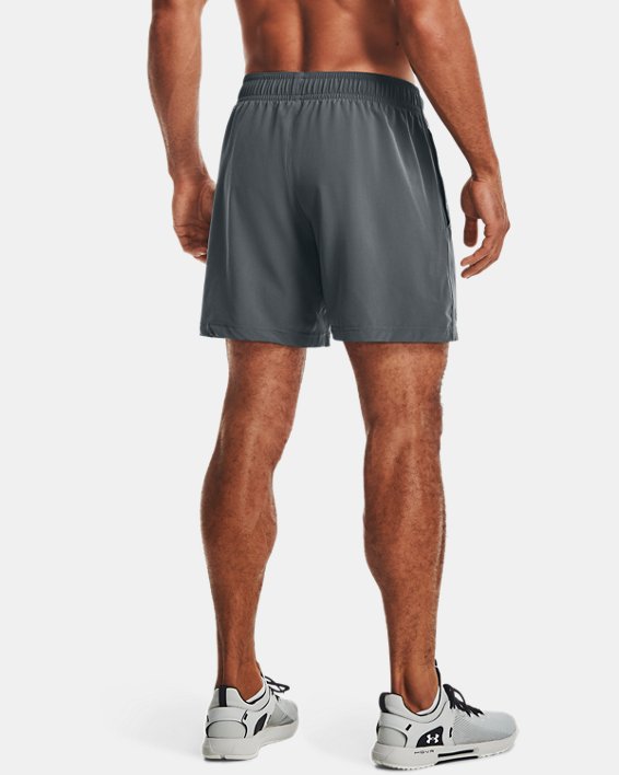 Men's UA Woven 7" Shorts, Gray, pdpMainDesktop image number 1